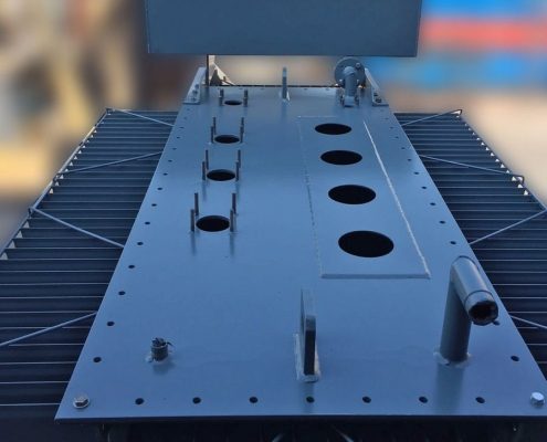 Transformer tank — finishing